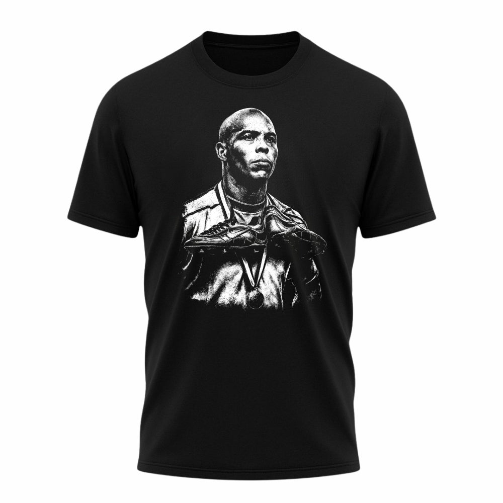 Camiseta All Sports Ronaldo Copa do Mundo 1998 Masculina Preta