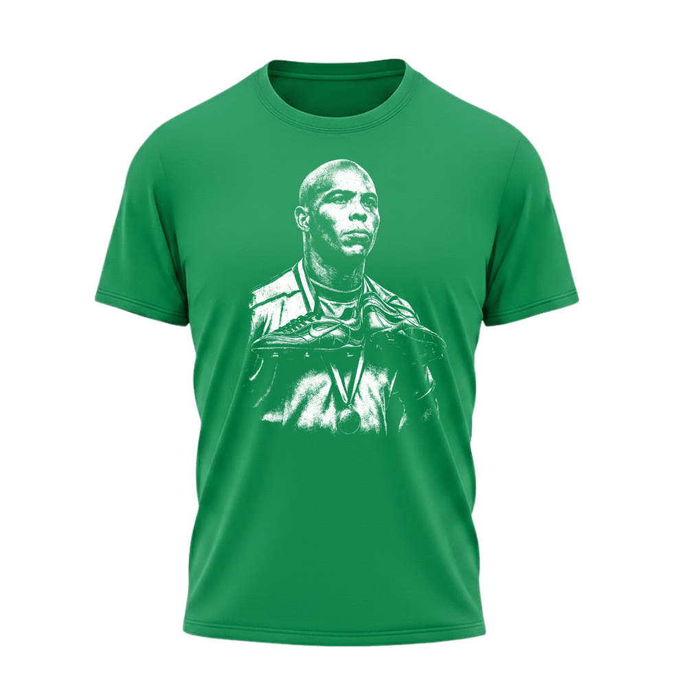 Camiseta All Sports Ronaldo Copa do Mundo 1998 Masculina Verde