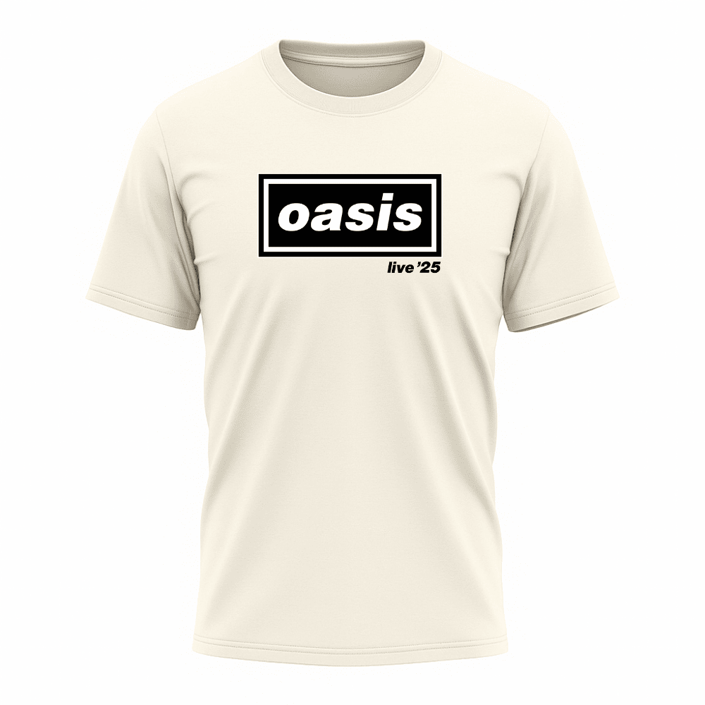 Camiseta All Sports Sounds Of The Game Oasis Live 25 Tour 2025 Off White