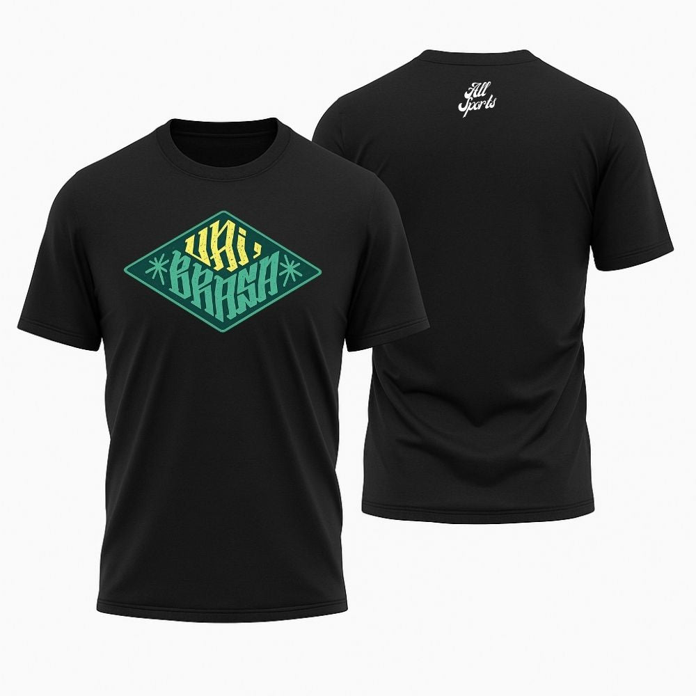 Camiseta All Sports Vai Brasil II Copa do Mundo 2026 Masculino