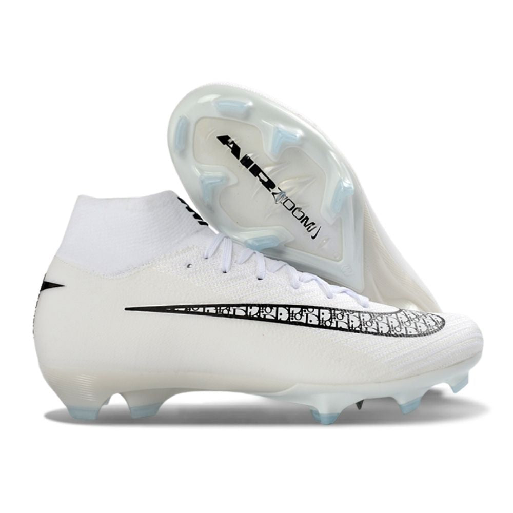Chuteira de Campo Air Zoom Mercurial Superfly 16 Elite High Top Branca