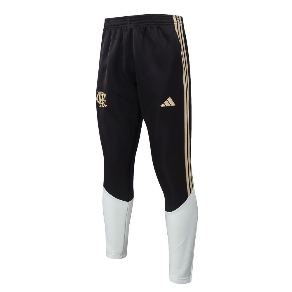 Conjunto Agasalho Flamengo Jaqueta e Calça Bege e Marrom 2026
