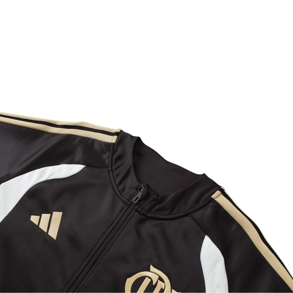 Conjunto Agasalho Flamengo Jaqueta e Calça Marrom 2026