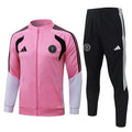 Conjunto Agasalho Inter de Miami Jaqueta e Calça Rosa e Preta 2026