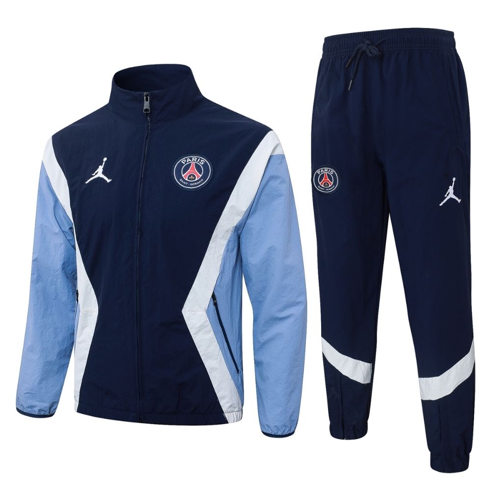 Conjunto Agasalho Paris Saint Germain Jaqueta e Calça Azul 2026
