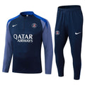 Conjunto Agasalho Paris Saint Germain Jaqueta e Calça Azul e Cinza 2026