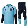Conjunto Agasalho Seleção Argentina Jaqueta e Calça Azul Claro 2026
