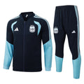 Conjunto Agasalho Seleção Argentina Jaqueta e Calça Azul Escuro 2026