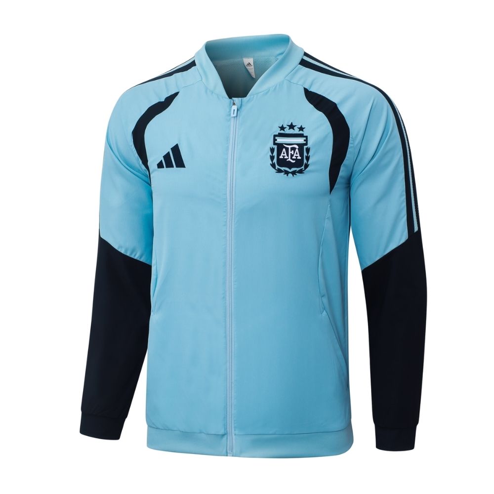 Conjunto Agasalho Seleção Argentina Jaqueta e Calça Azul Claro 2026