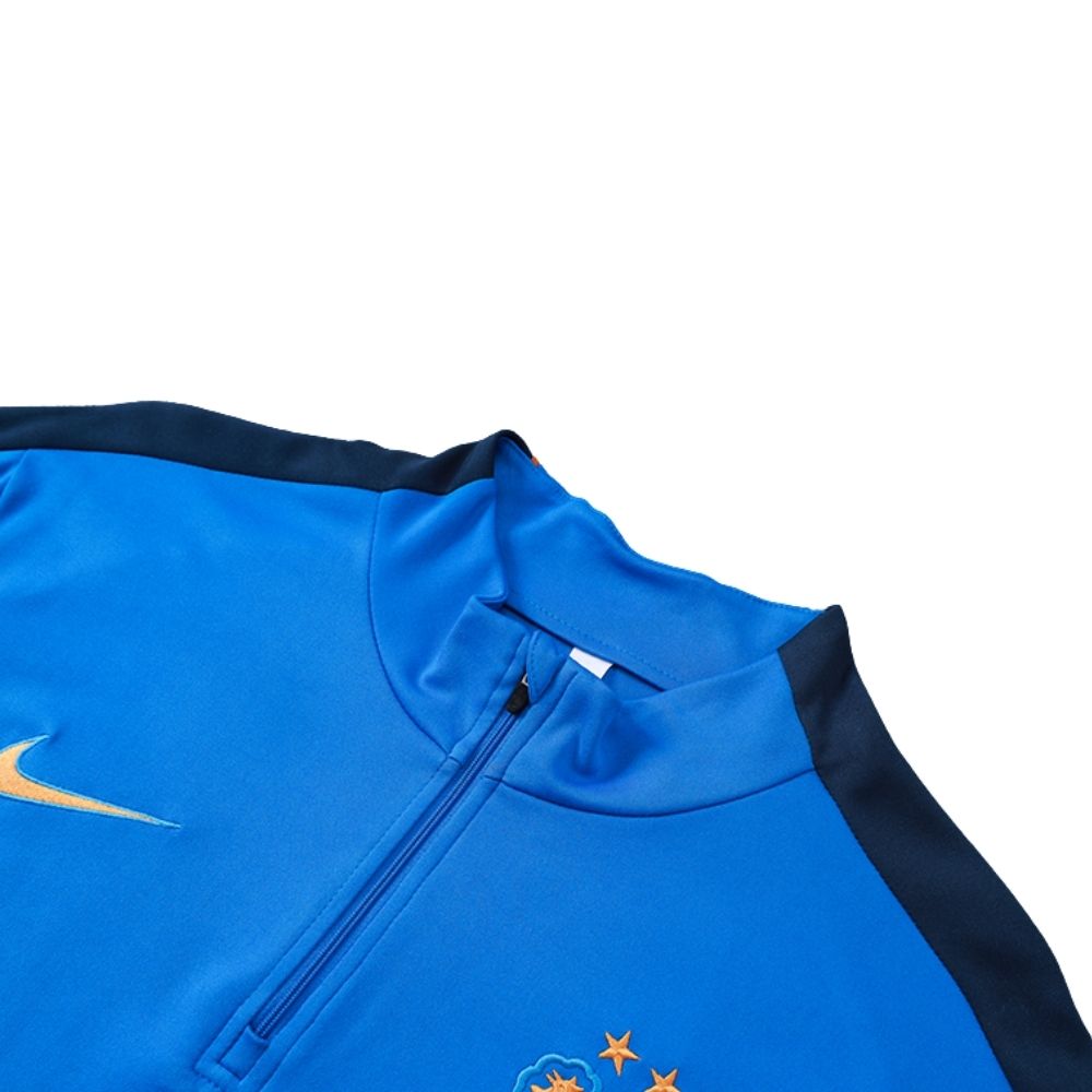 Conjunto Agasalho Seleção França Jaqueta e Calça Azul 2026