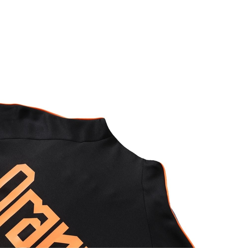 Conjunto Agasalho Seleção Holanda Jaqueta e Calça Preto 2026