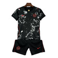 Kit Conjunto Infantil Canadá Away Copa do Mundo 2026 Preto