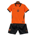 Kit Conjunto Infantil Holanda Home Copa do Mundo 2026 Laranja