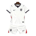 Kit Conjunto Infantil Inglaterra Home Copa do Mundo 2026 Branco