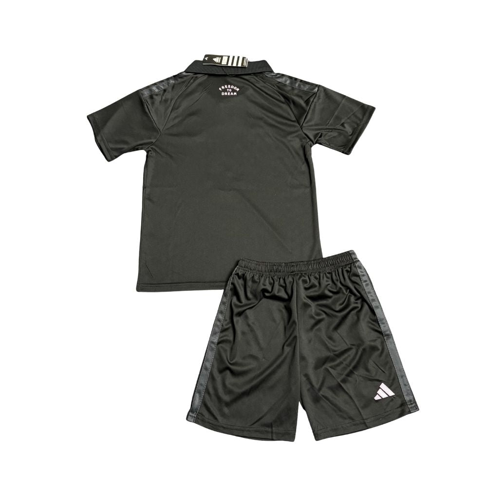 Kit Conjunto Infantil Inter Miami FC Away 2026 Preto