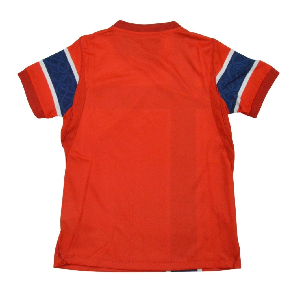 Kit Conjunto Infantil Noruega I Copa do Mundo 2026 Vermelho
